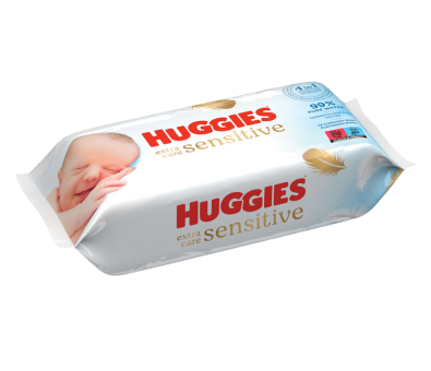 Huggies - Lingettes bébé Huggies Pure - 64 Lingettes bébé - Degriffcouches